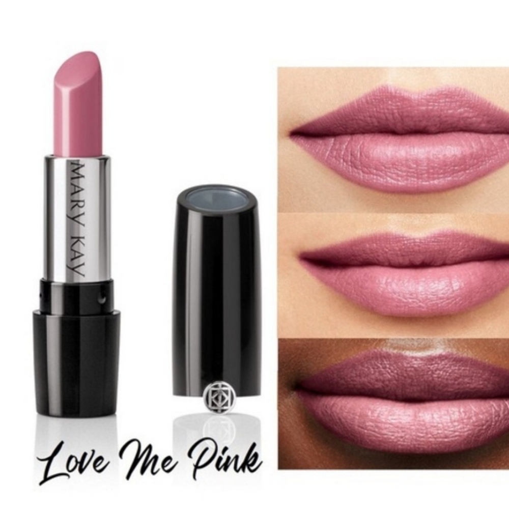 Mary Kay Gel Semi-Shine Lipstick love me pink